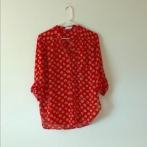 Sunflower Sheer Blouse